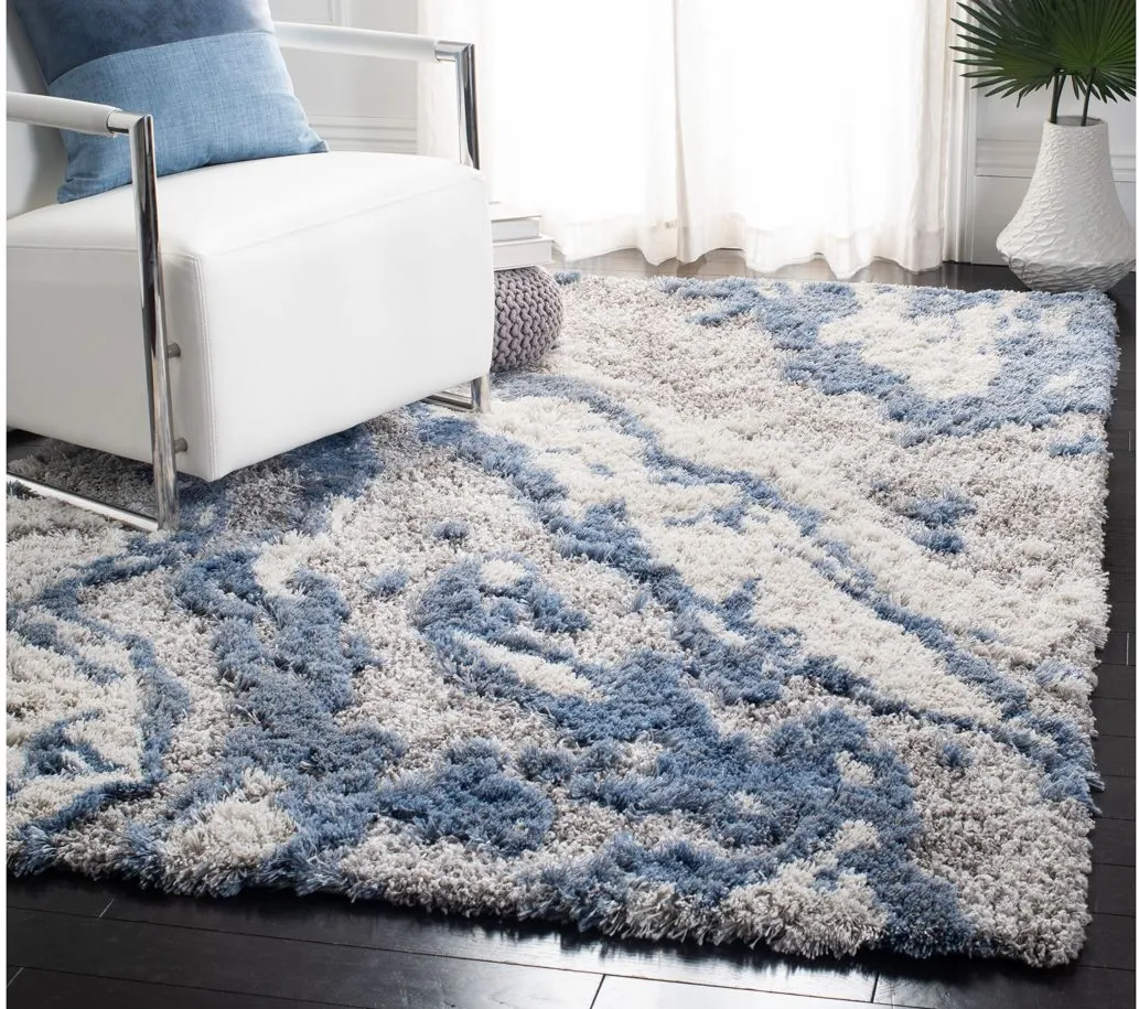 Horizon Area Rug in Gray/Blue by Safavieh