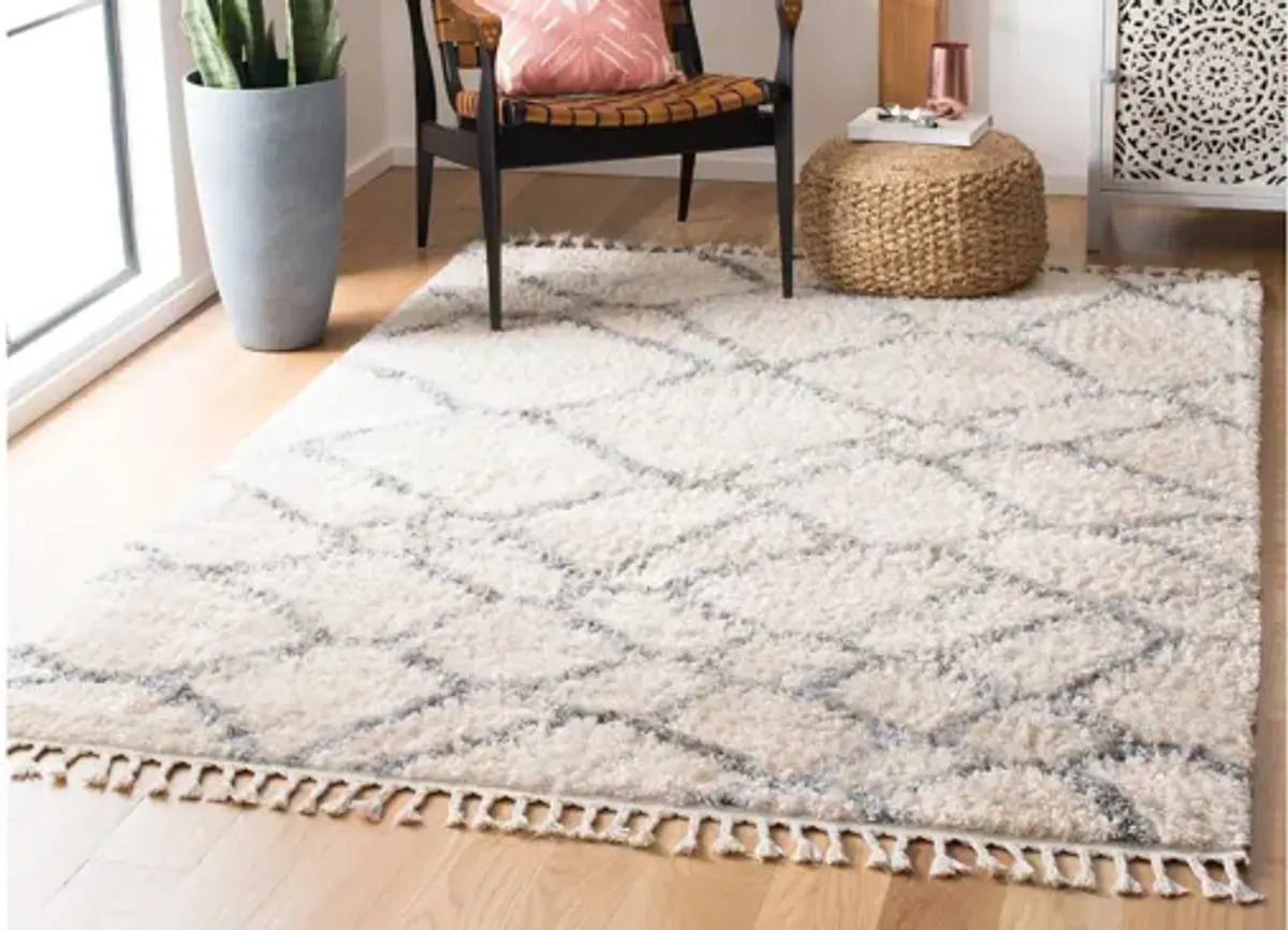 Berber Fringe Shag Area Rug