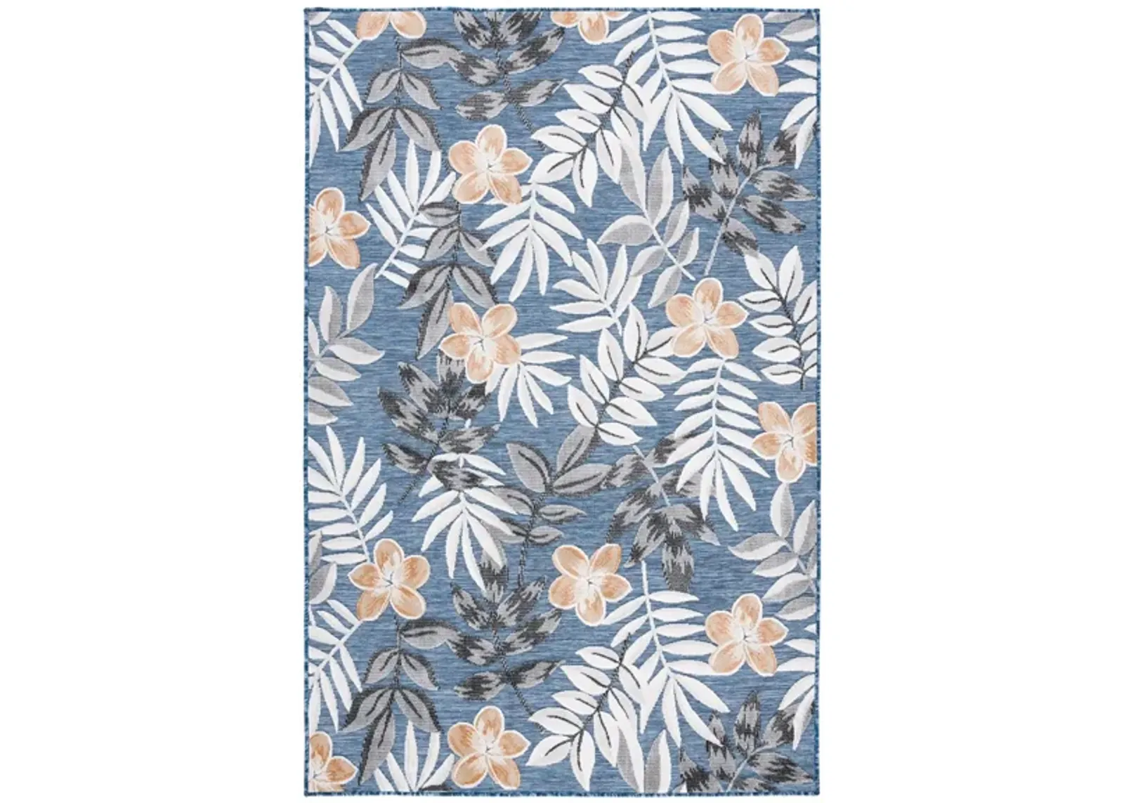 Cabana II Area Rug in Blue & Gray by Safavieh