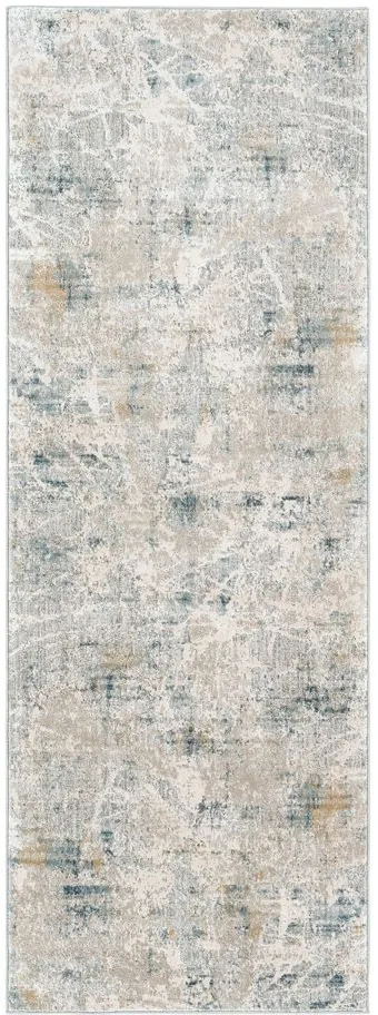 Glynn Artic Sky Area Rug in Multiple by Surya