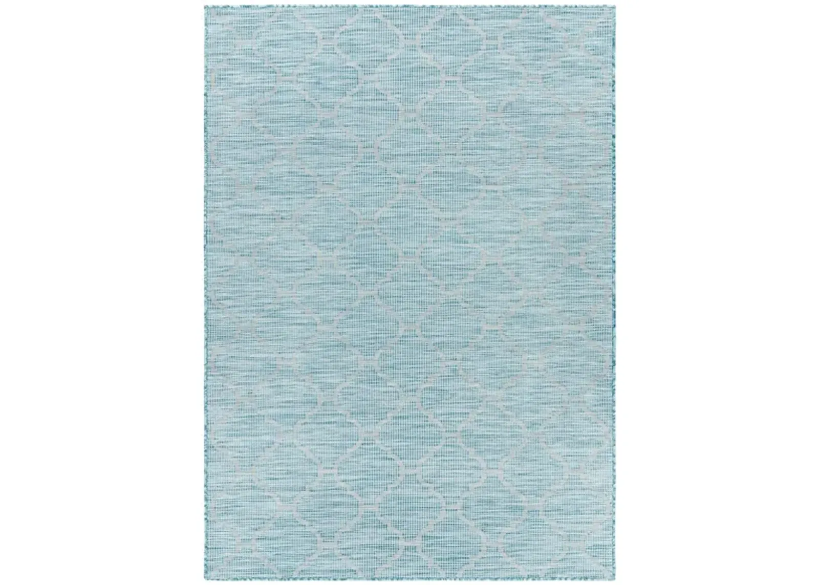 Pasadena Sage Indoor/Outdoor Area Rug in Aqua by Surya