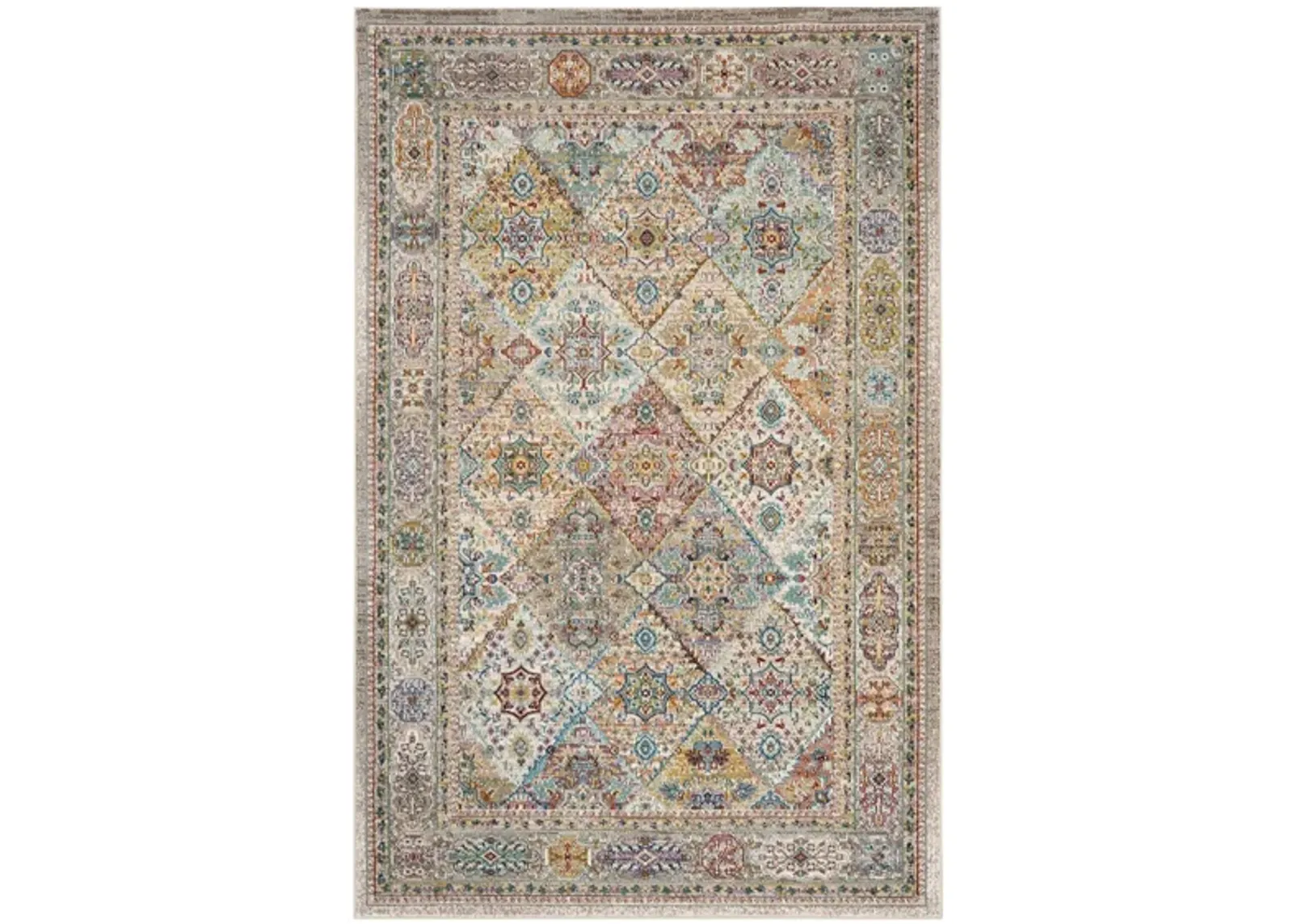 Adalyn Area Rug in Cream / Multi by Safavieh