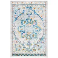 Arabell Area Rug in Gray / Blue by Safavieh