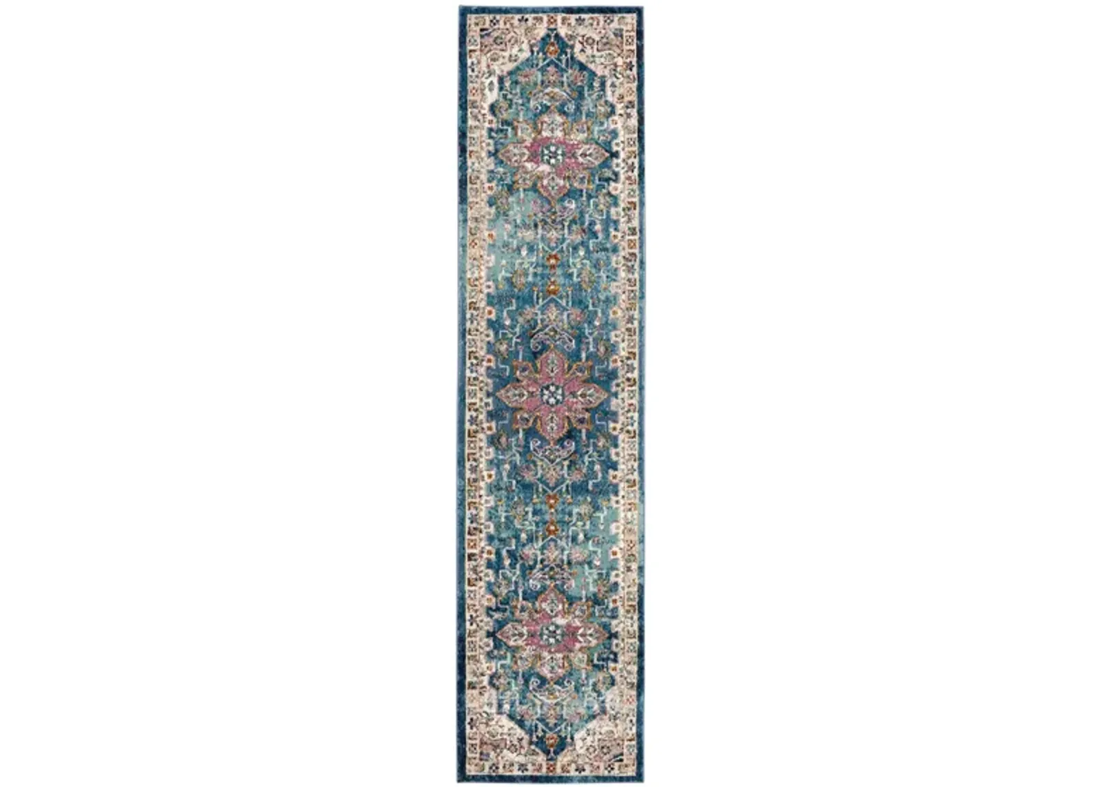 Aurelia Area Rug in Blue / Creme by Safavieh