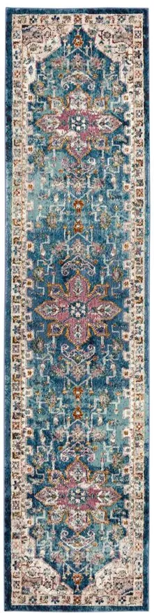 Aurelia Area Rug in Blue / Creme by Safavieh