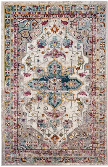 Arjun Area Rug in Cream / Multi by Safavieh