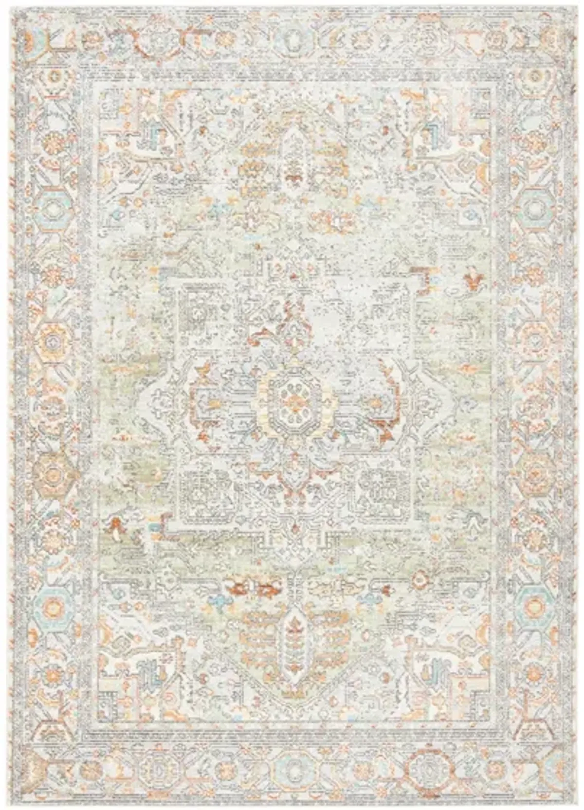 Allida Area Rug in Sage / Beige by Safavieh