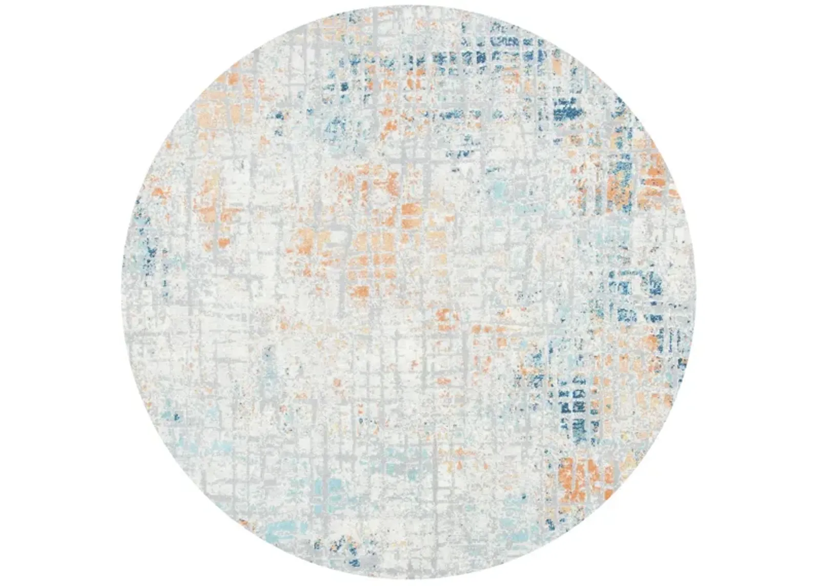 Ardlyn Area Rug in Rust / Blue by Safavieh