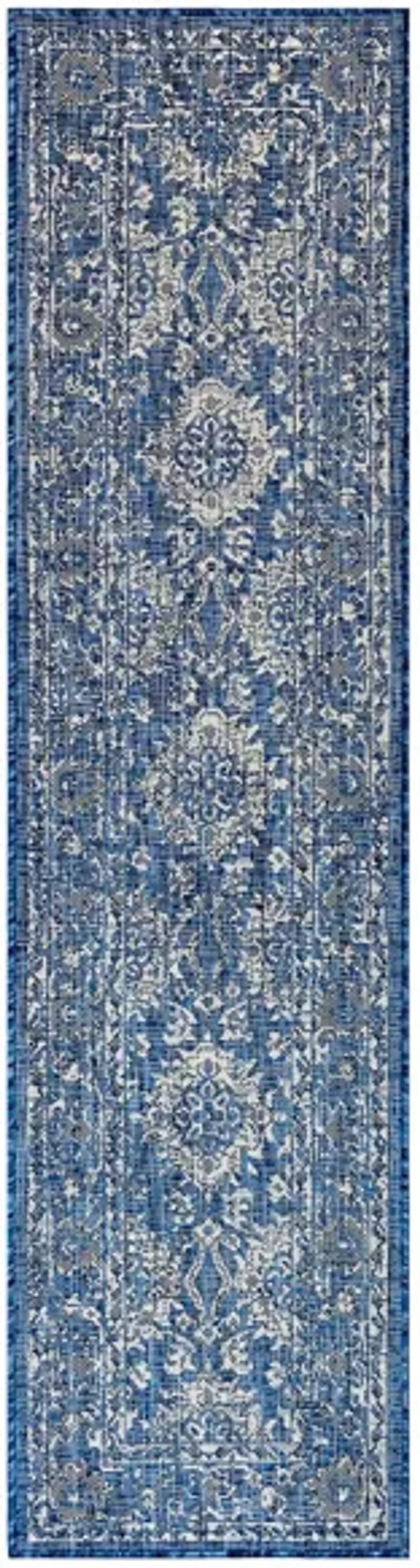 Carmel Indoor/Outdoor Rug in Navy by Trans-Ocean Import Co Inc