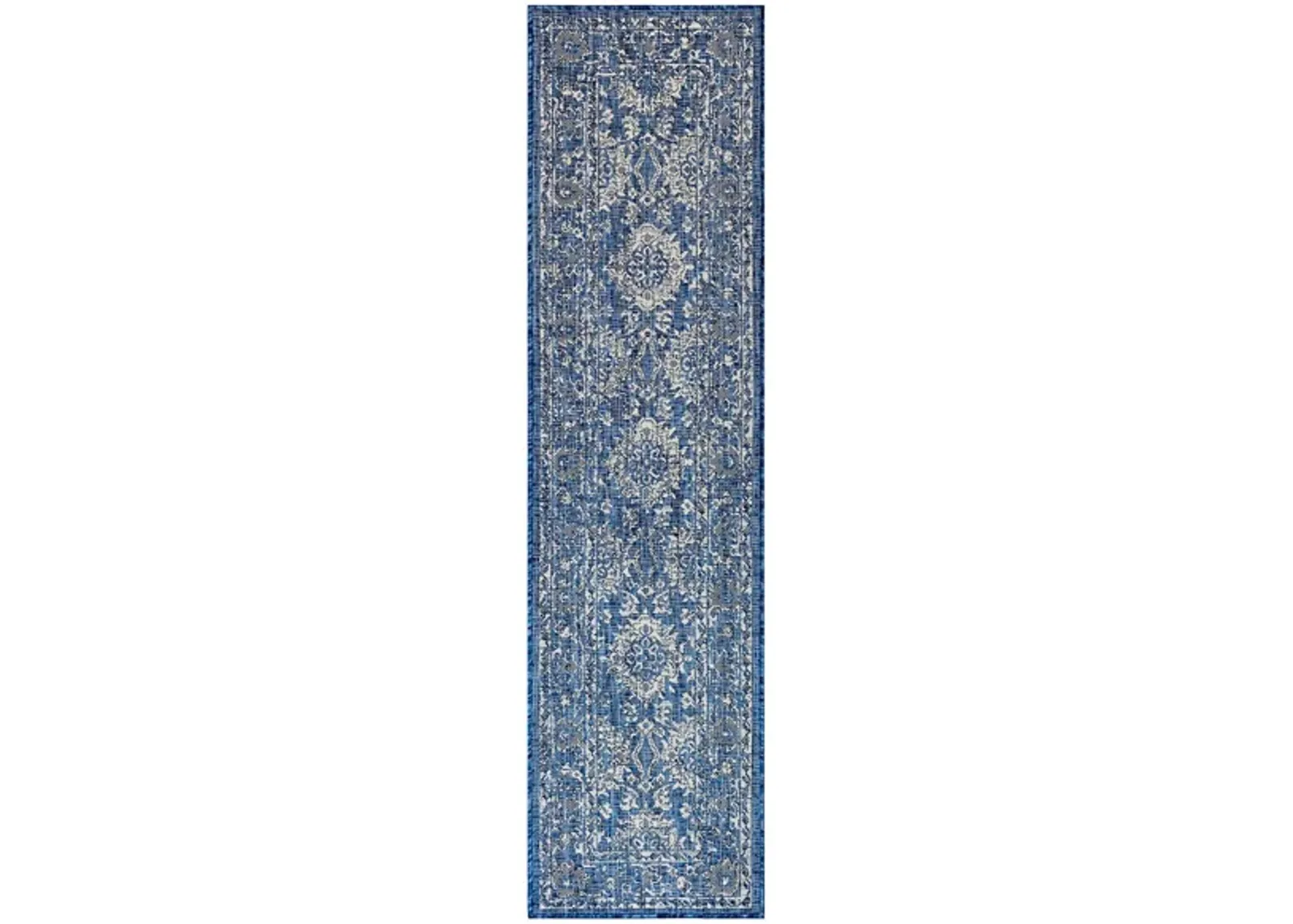 Carmel Indoor/Outdoor Rug in Navy by Trans-Ocean Import Co Inc