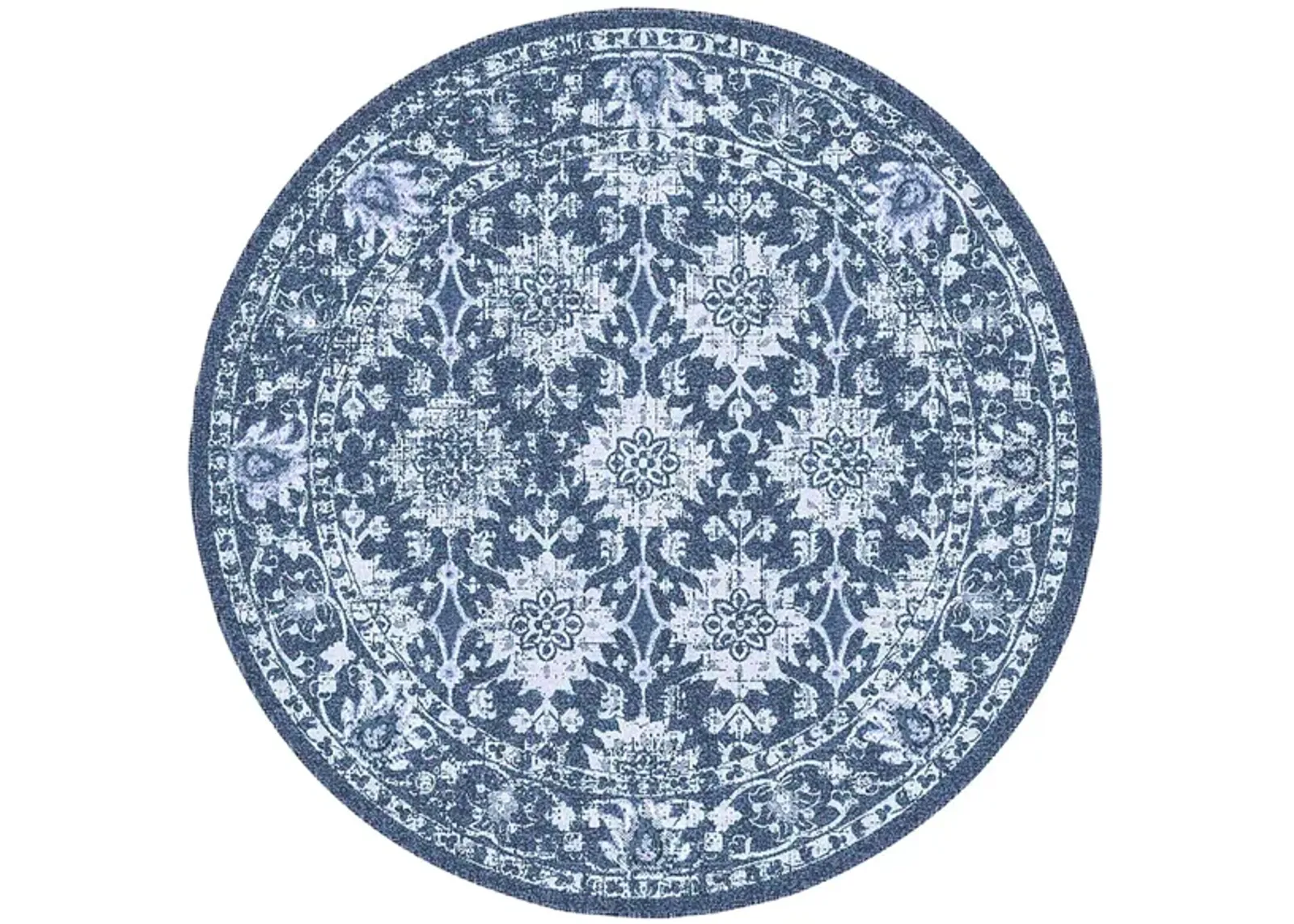 Carmel Indoor/Outdoor Rug in Navy by Trans-Ocean Import Co Inc