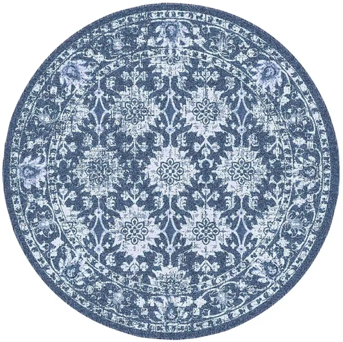 Carmel Indoor/Outdoor Rug in Navy by Trans-Ocean Import Co Inc