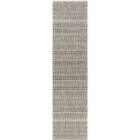 Eagean Area Rug in Black, Taupe, Light Gray, White by Surya