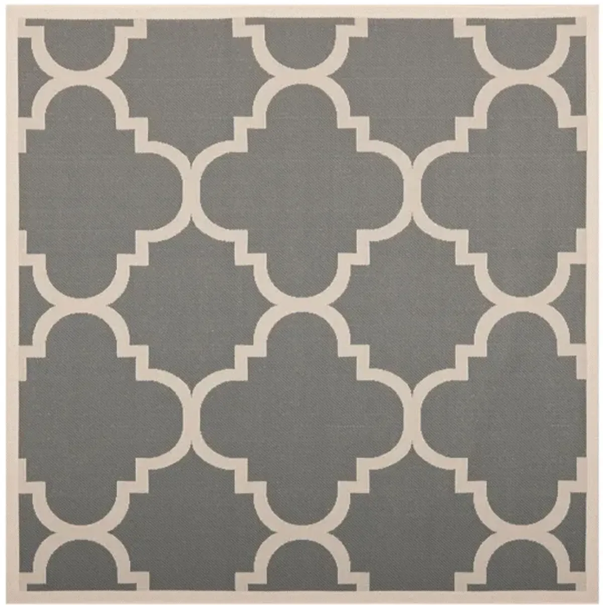 Courtyard Morocco Indoor/Outdoor Area Rug in Gray & Beige by Safavieh