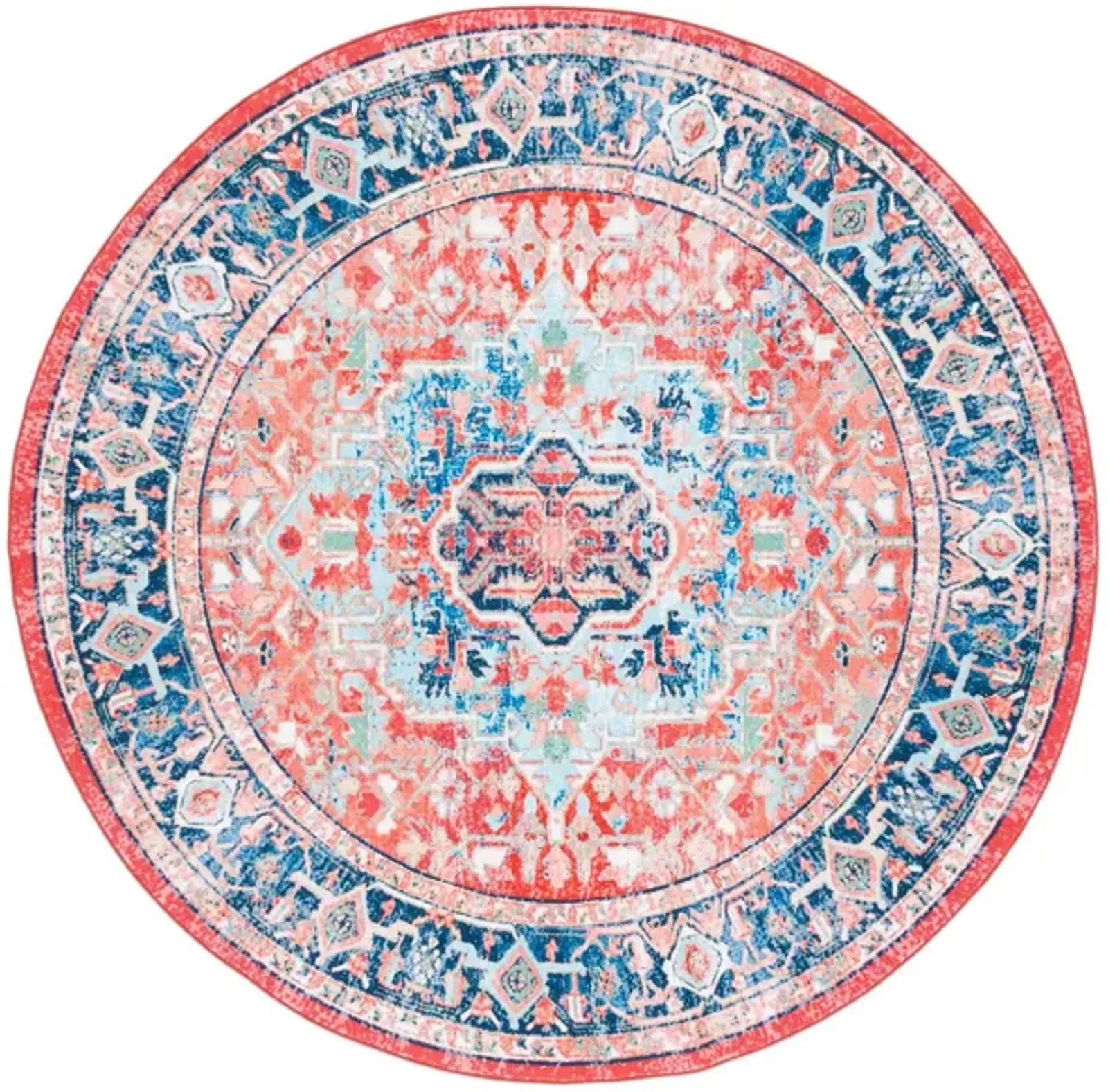 Rika Round Area Rug