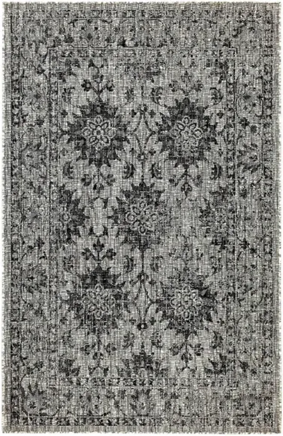 Carmel Indoor/Outdoor Rug in Black by Trans-Ocean Import Co Inc