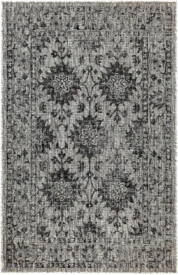 Carmel Indoor/Outdoor Rug in Black by Trans-Ocean Import Co Inc