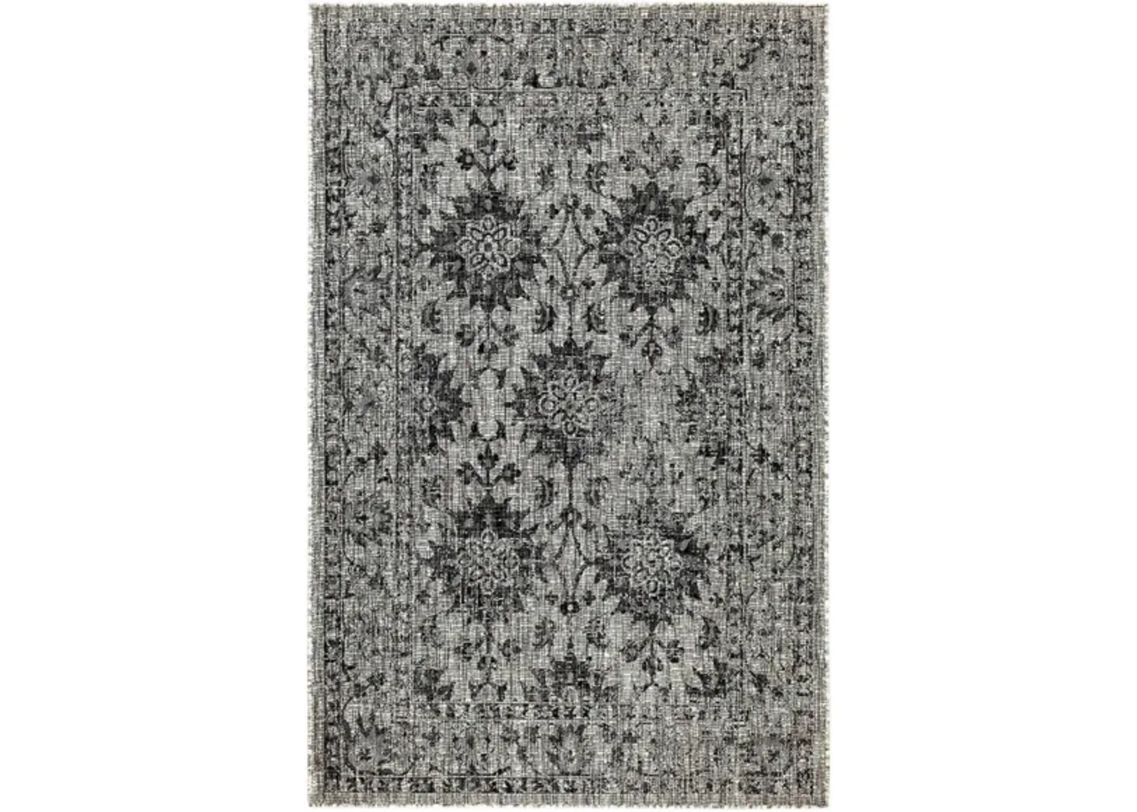 Carmel Indoor/Outdoor Rug in Black by Trans-Ocean Import Co Inc