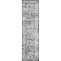 Caldwell Runner Rug in Charcoal, Grey by Bellanest