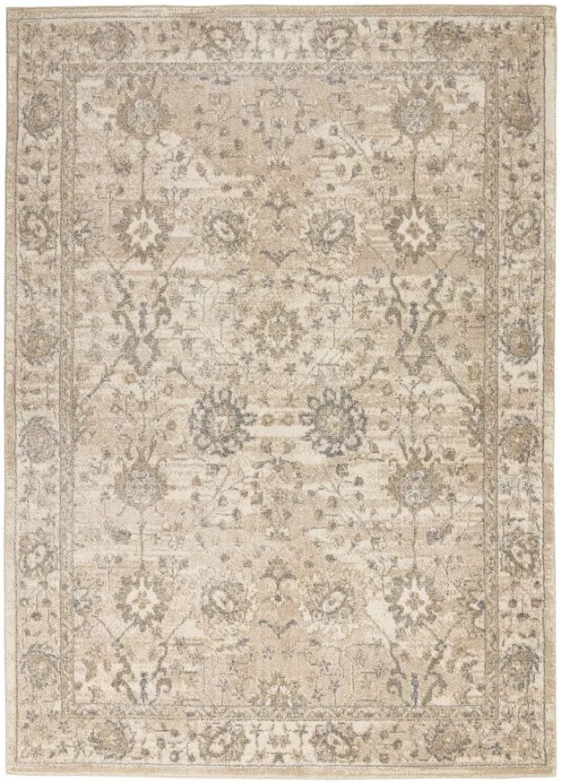 Morocco Area Rug in Ivory Sand by Nourison