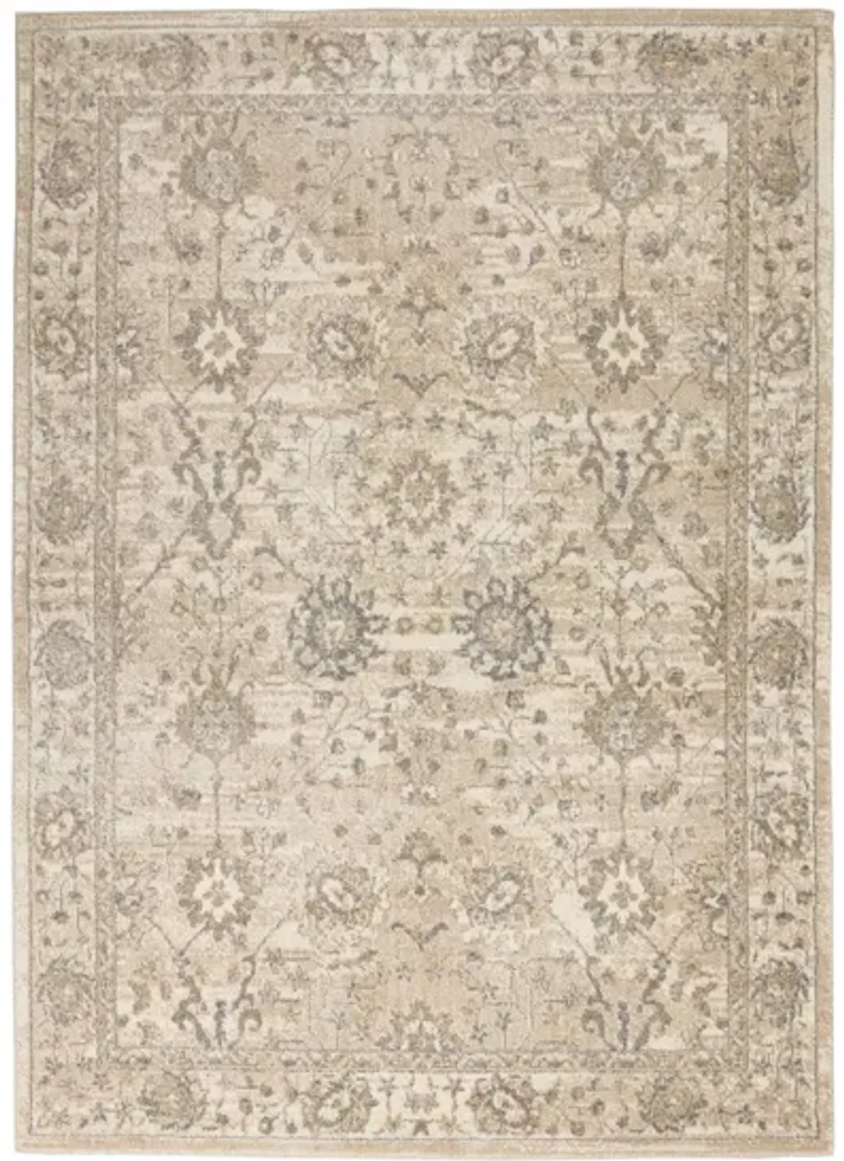 Morocco Area Rug in Ivory Sand by Nourison