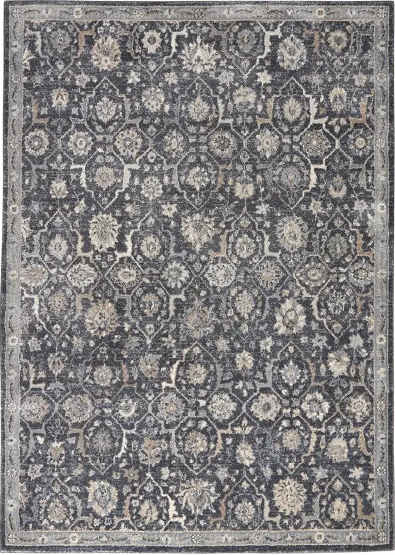 Nirvana Area Rug in Navy by Nourison