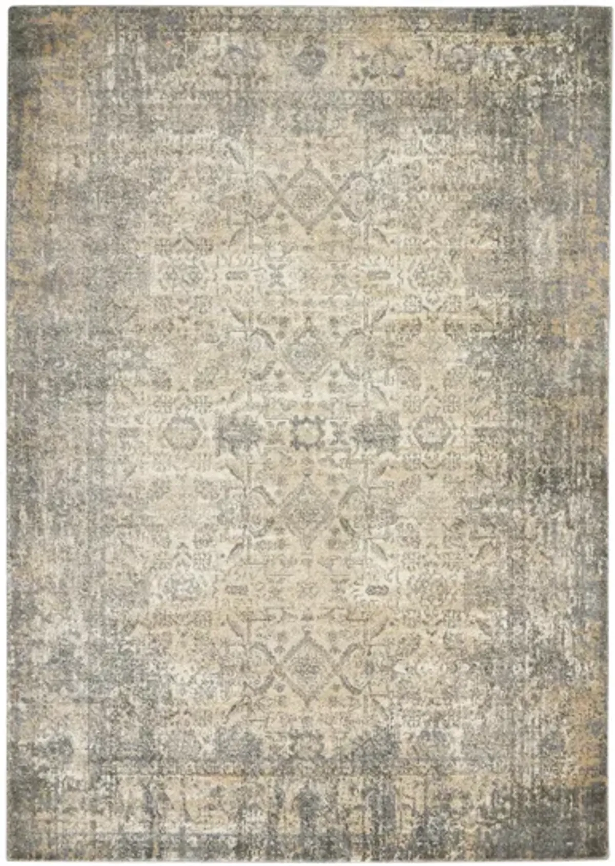 Nirvana Area Rug in Ivory Slate by Nourison