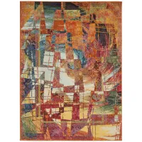 Celestial Area Rug in Stained Glass by Nourison