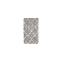 Ultra Plush Area Rug in Grey/Ivory by Nourison