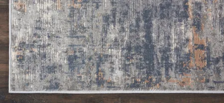 Rustic Textures Area Rug in Grey/Beige by Nourison