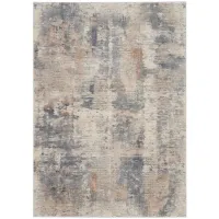 Rustic Textures Area Rug in Beige/Grey by Nourison
