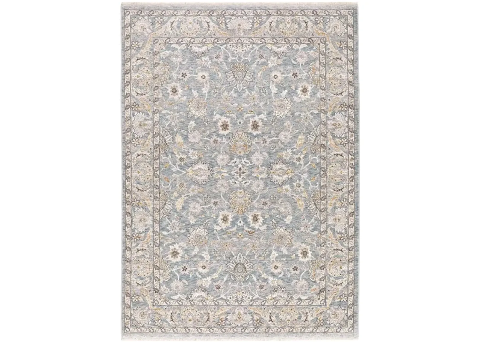 Trinity Area Rug in Blue Ivory 70 E by Bellanest