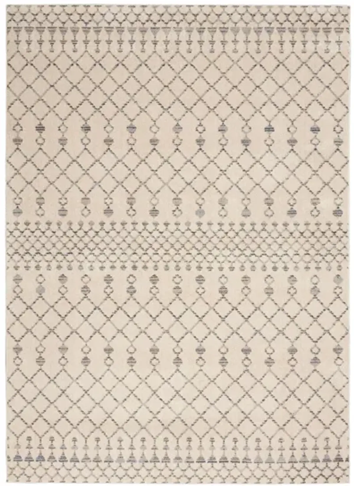 Chatham Area Rug in Beige Grey by Nourison