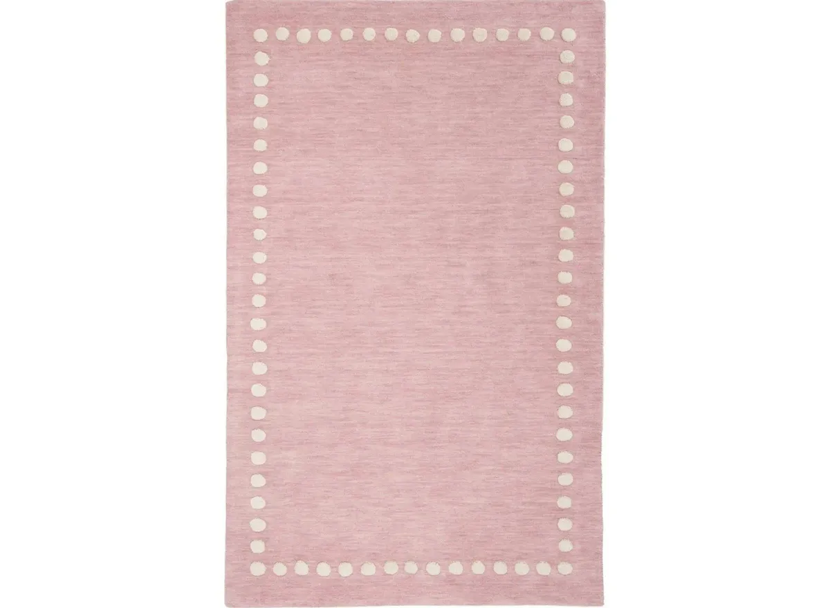 Finnian Kid's Area Rug in Pink by Safavieh