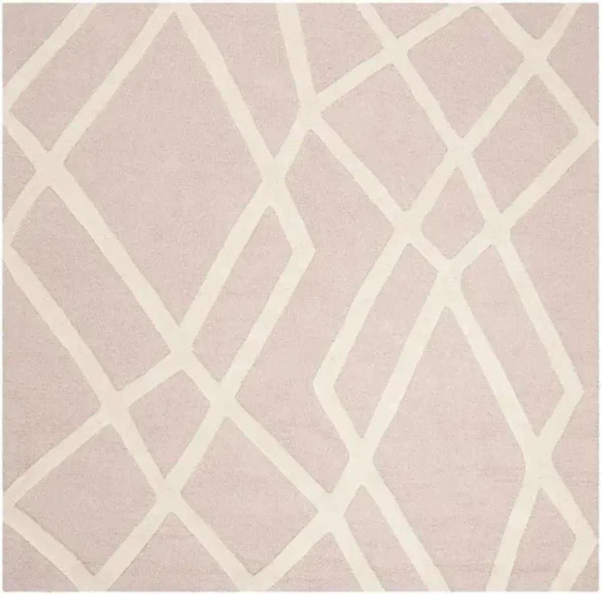 Kayson Kid's Area Rug in Pink & Ivory by Safavieh