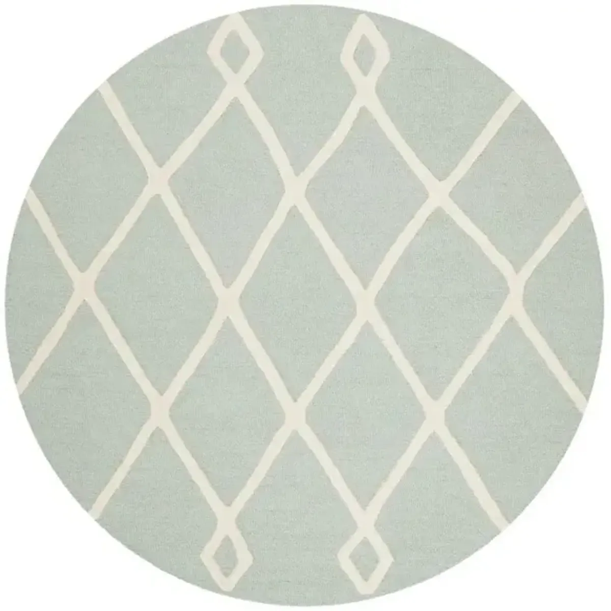 Kayson Kid's Area Rug in Mint & Ivory by Safavieh