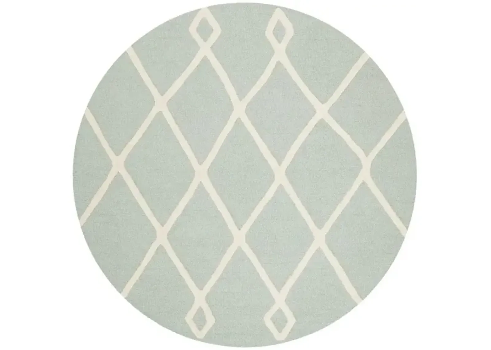 Kayson Kid's Area Rug in Mint & Ivory by Safavieh