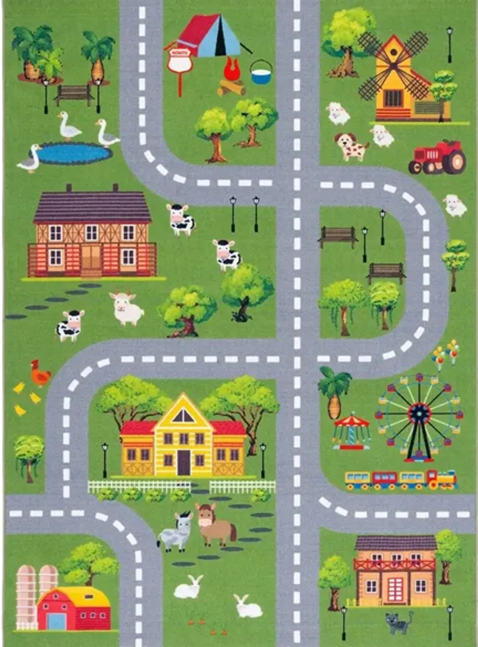 Susquehanna Kids' Playhouse Rug