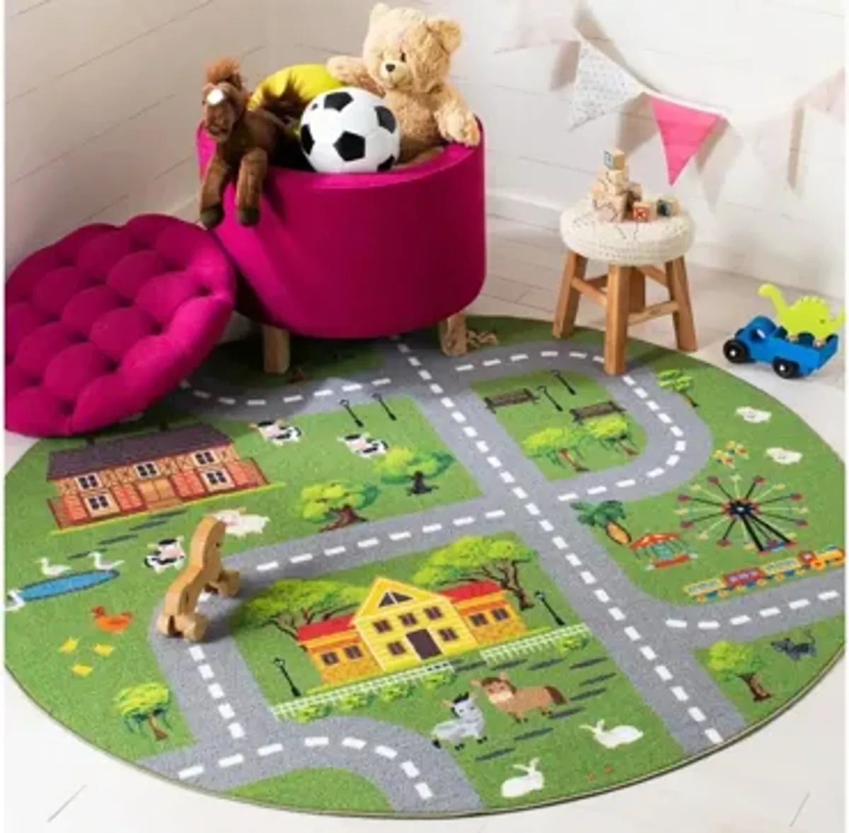 Susquehanna Kids' Playhouse Rug