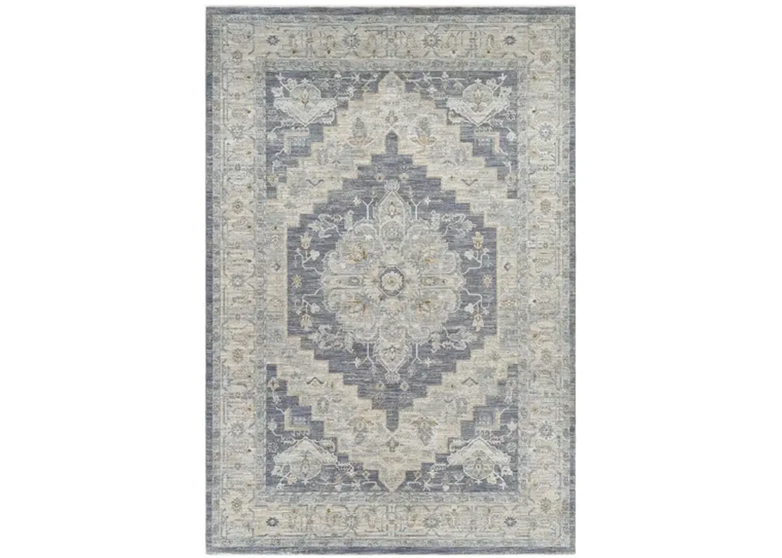 Susie Area Rug in Gray, Denim by Surya