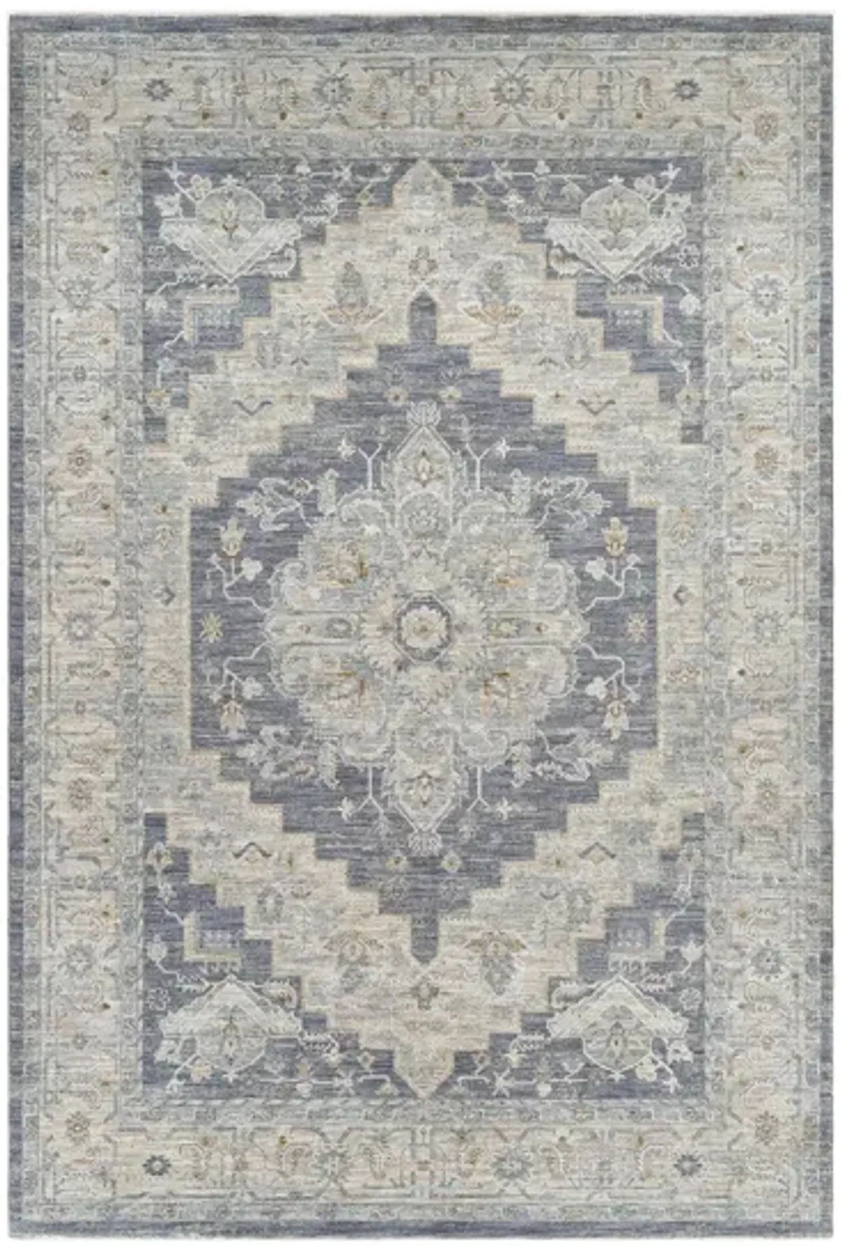 Susie Area Rug in Gray, Denim by Surya