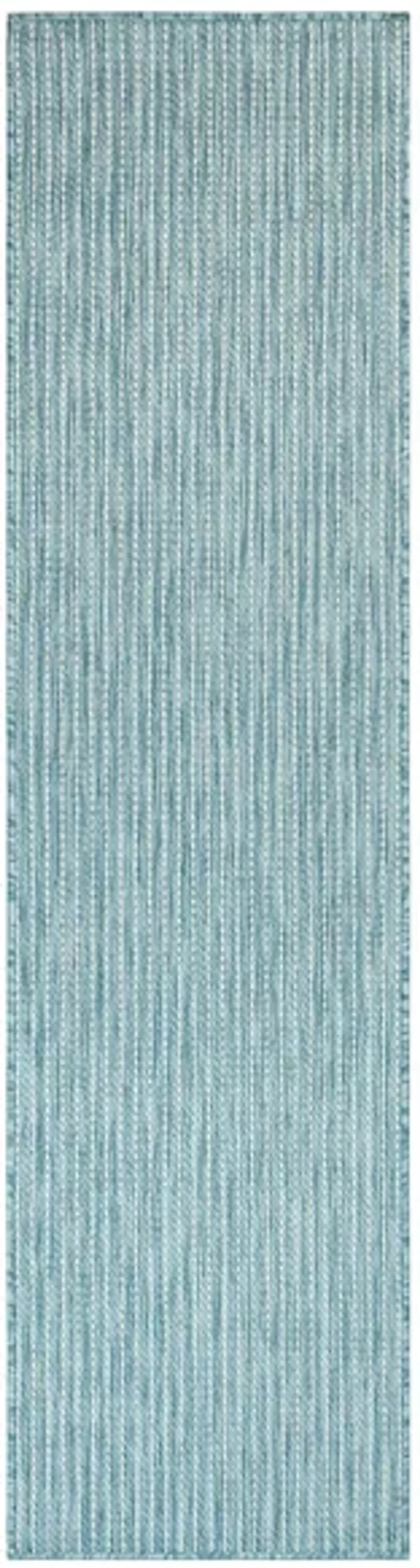 Carmel Indoor/Outdoor Rug in Aqua by Trans-Ocean Import Co Inc