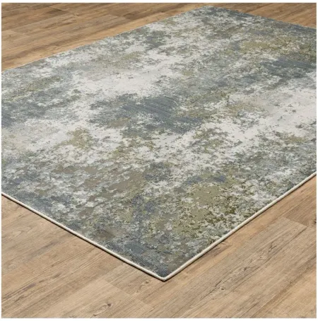 Jameson Area Rug in Blue/Gray/Ivory by Bellanest