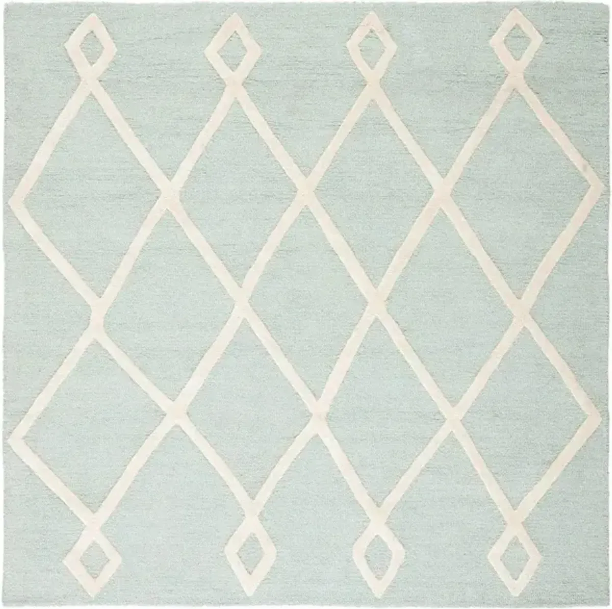 Kayson Kid's Area Rug in Mint & Ivory by Safavieh