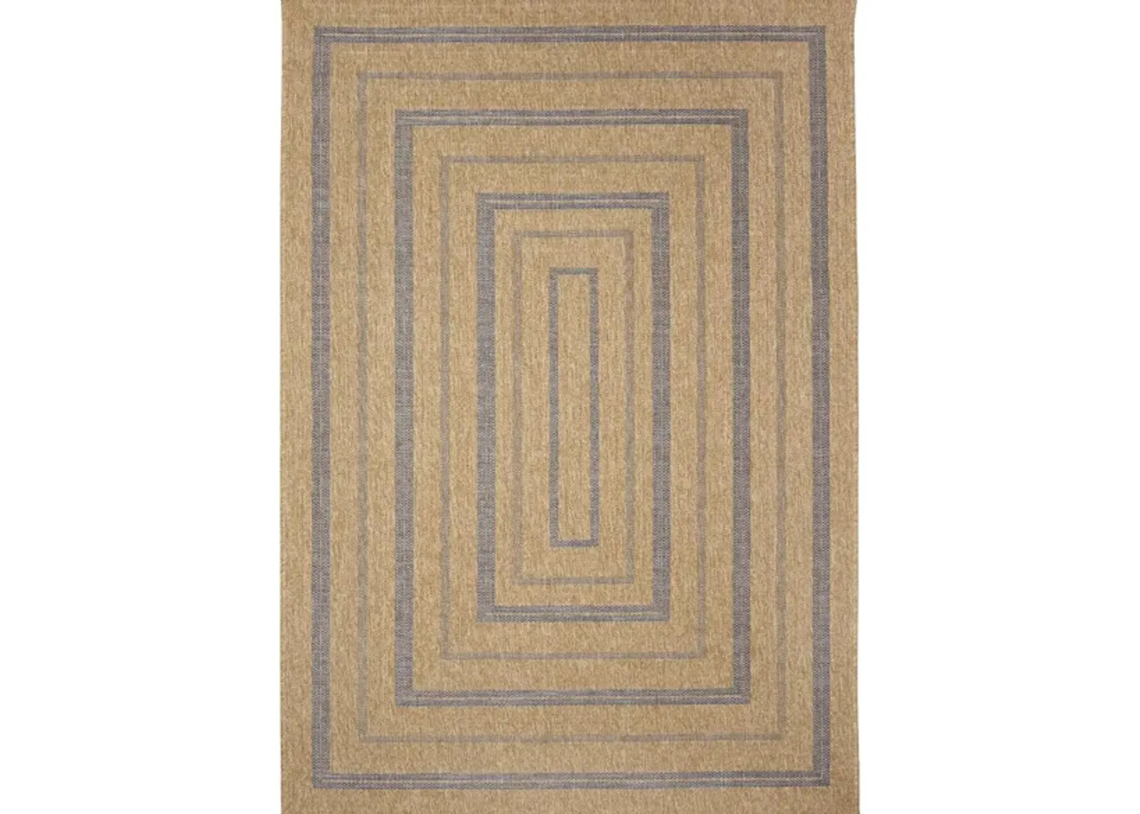 Sahara Indoor/Outdoor Rug in Navy by Trans-Ocean Import Co Inc