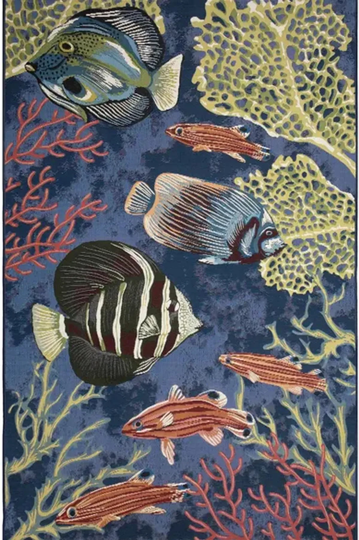 Marina Fish Indoor/Outdoor Area Rug