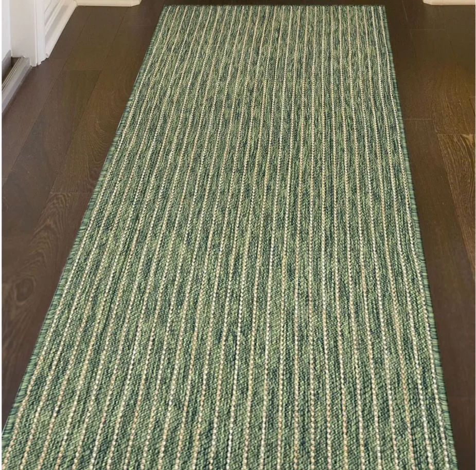 Carmel Indoor/Outdoor Rug in Green by Trans-Ocean Import Co Inc