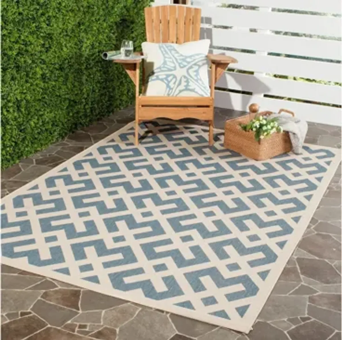 Courtyard Crossing Indoor/Outdoor Area Rug