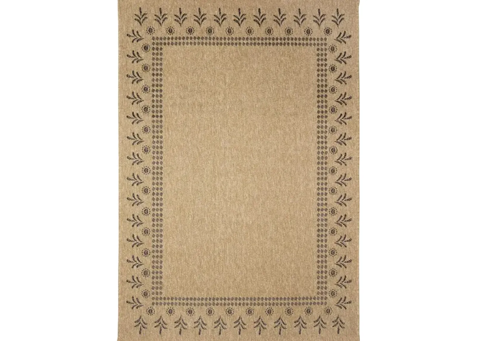 Sahara Indoor/Outdoor Rug in Natural by Trans-Ocean Import Co Inc