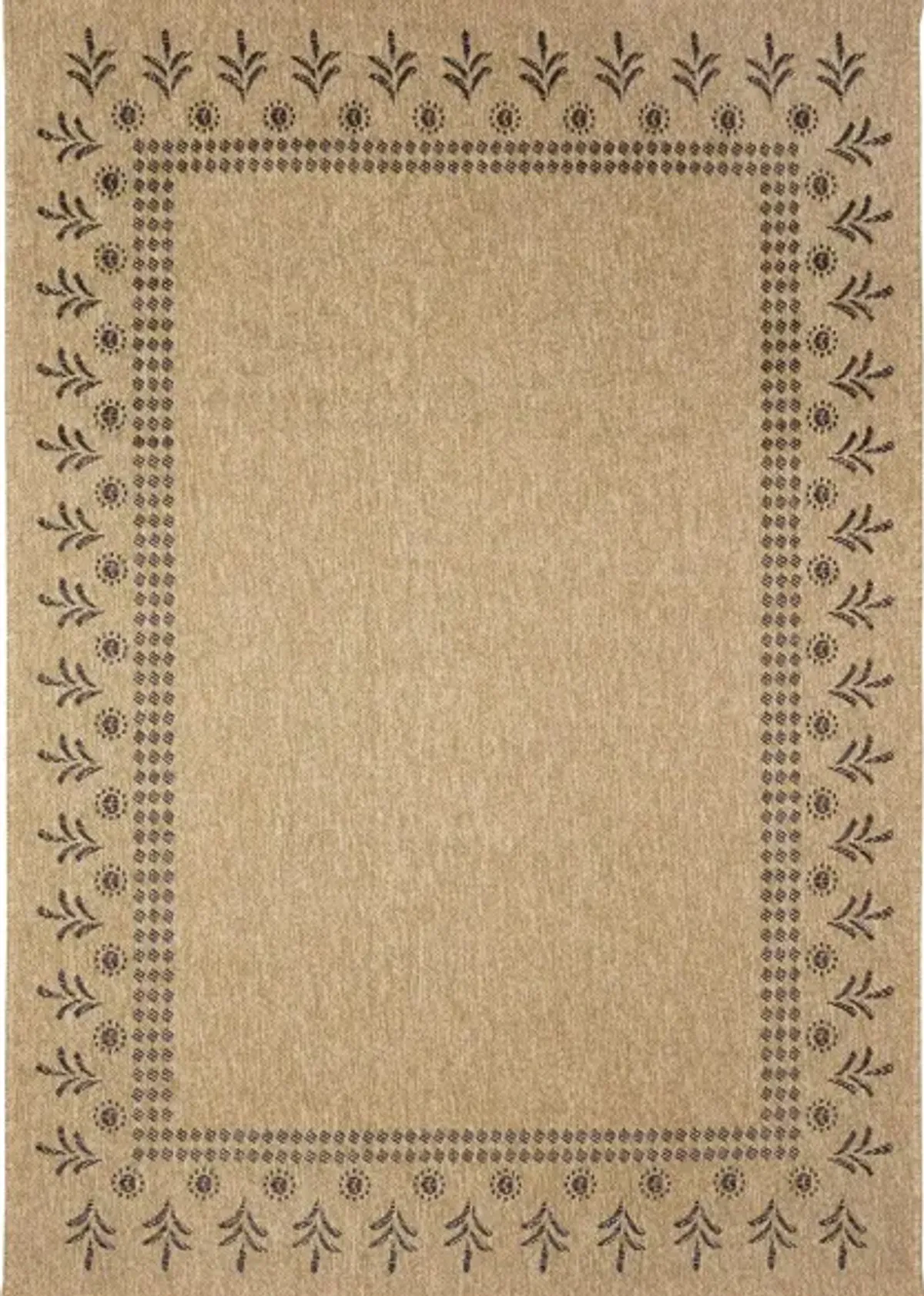 Sahara Indoor/Outdoor Rug in Natural by Trans-Ocean Import Co Inc